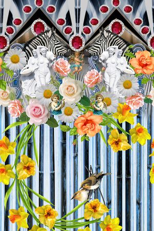 鸟印花华亿平台图片