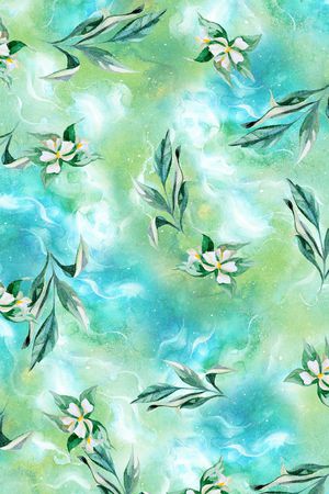 小碎花印花华亿平台图片