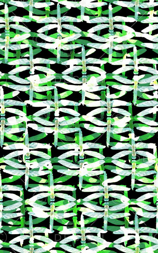 蜻蜓印花华亿平台图片