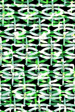 蜻蜓印花华亿平台图片