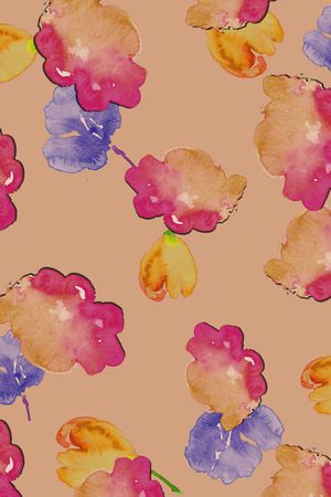 小碎花印花华亿平台图片