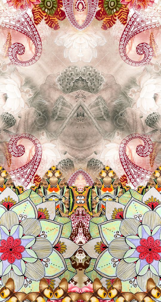 民族风印花华亿平台图片