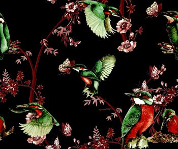 965726-时尚植物花鸟2