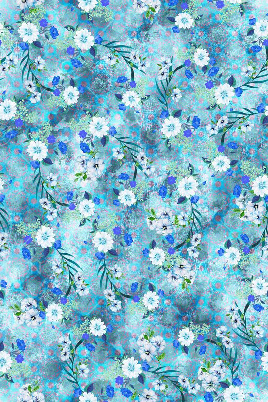 小碎花印花华亿平台图片