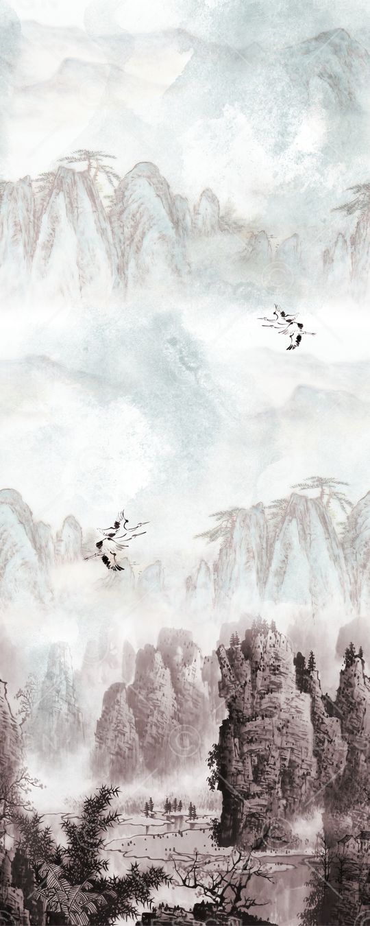 泼墨印花华亿平台图片