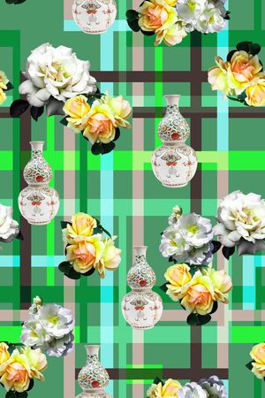 条纹印花华亿平台图片