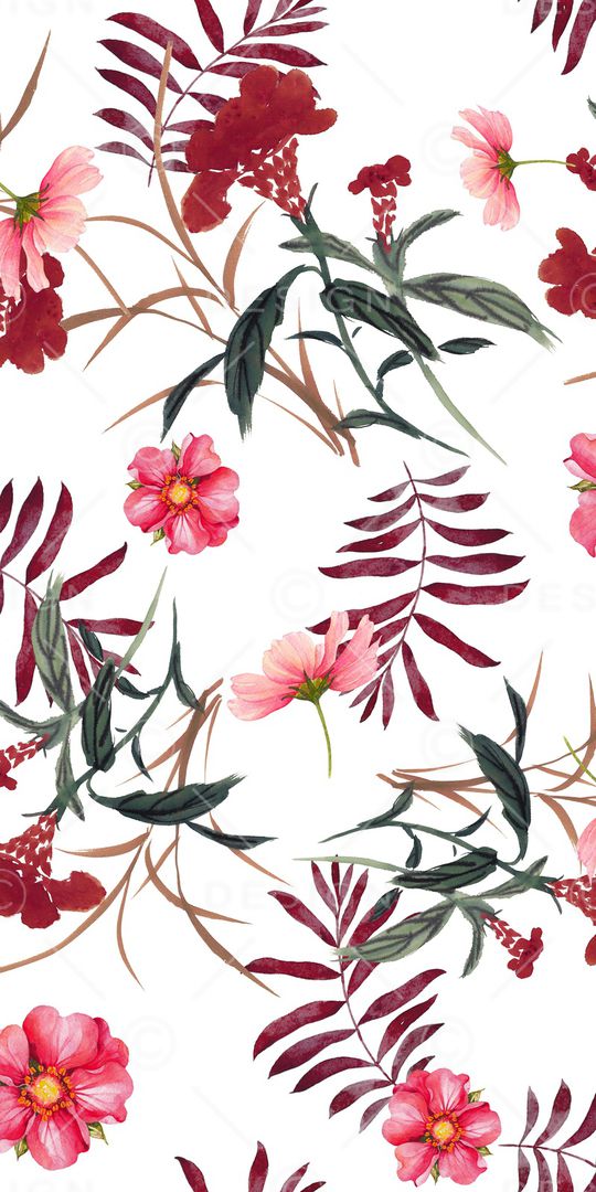 小碎花印花华亿平台图片