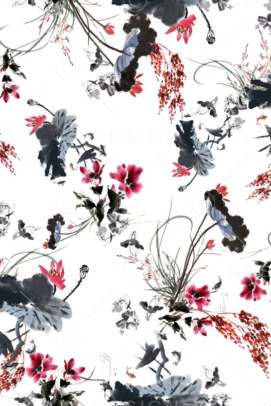 泼墨印花华亿平台图片