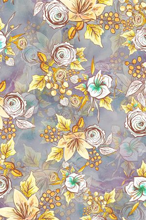 小碎花印花华亿平台图片