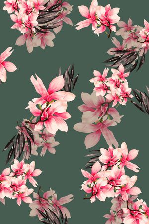 小碎花印花华亿平台图片