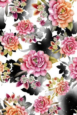 淑女印花华亿平台图片