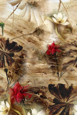 中国风印花华亿平台图片