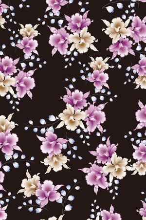 植物印花华亿平台图片