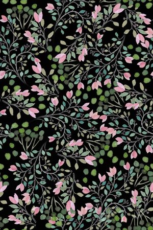 小碎花印花华亿平台图片