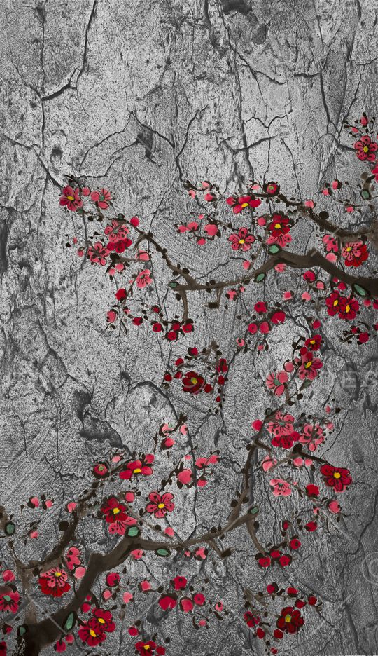 桃花印花华亿平台图片