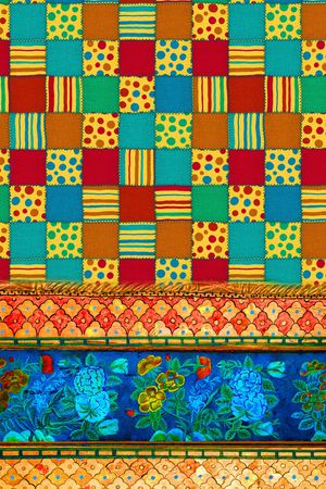 格子印花华亿平台图片