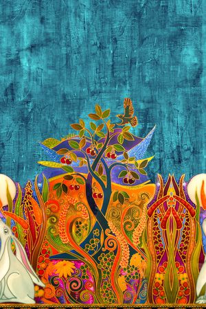 民族风印花华亿平台图片