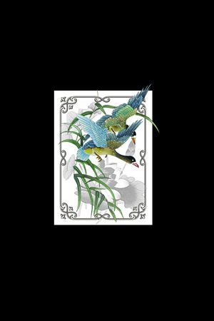 荷花印花华亿平台图片