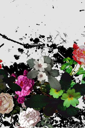 泼墨印花华亿平台图片