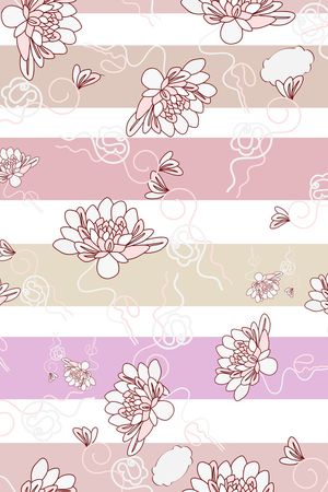 条纹印花华亿平台图片