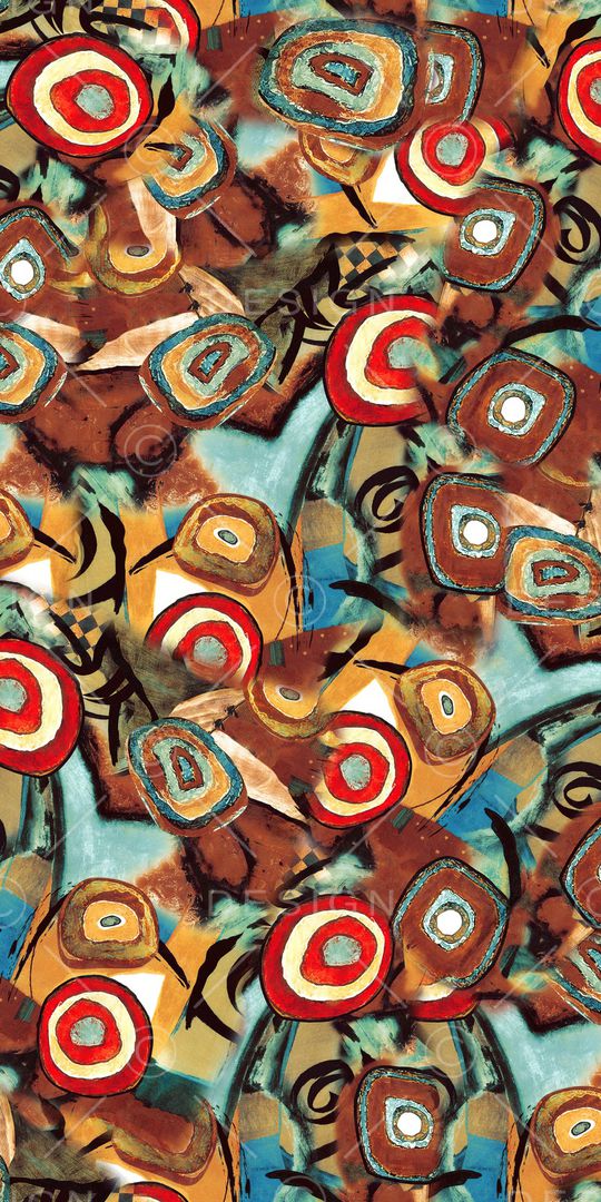 抽象印花华亿平台图片