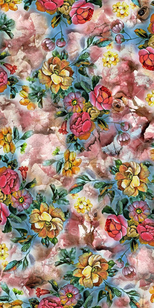 小碎花印花华亿平台图片