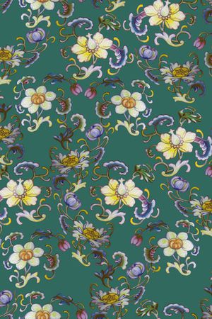 传统华亿平台印花华亿平台图片