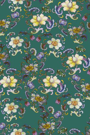 传统华亿平台印花华亿平台图片