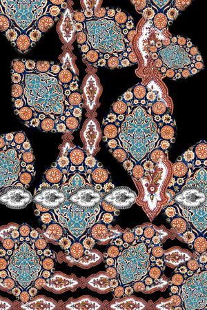 民族风印花华亿平台图片