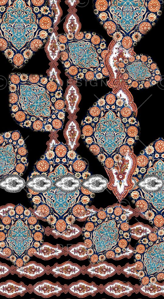 民族风印花华亿平台图片