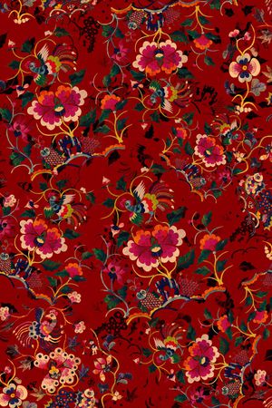 小碎花印花华亿平台图片