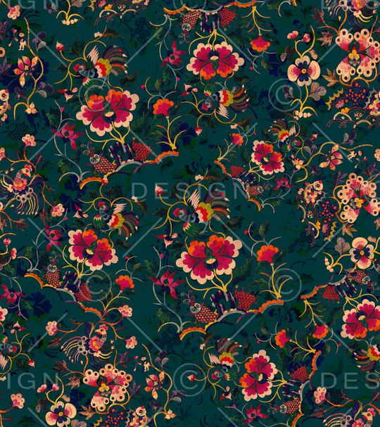 小碎花印花华亿平台图片