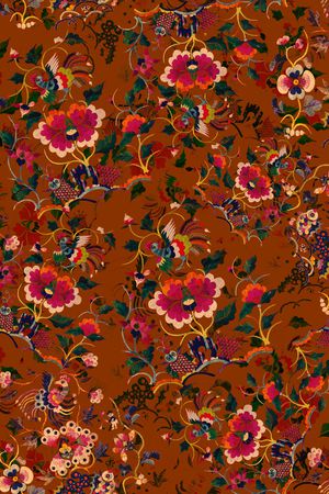 小碎花印花华亿平台图片