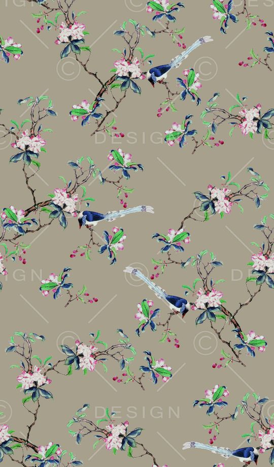 鸟印花华亿平台图片