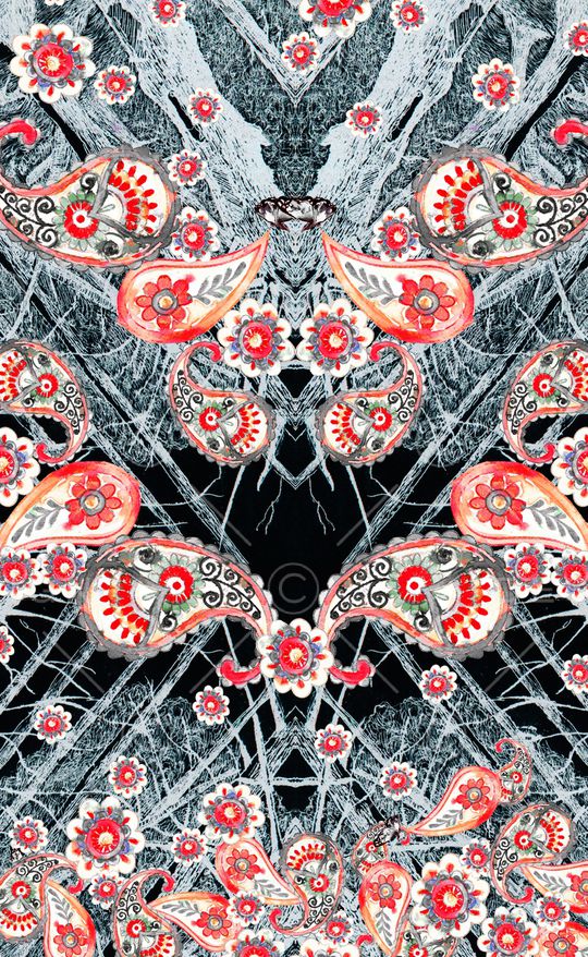 民族风印花华亿平台图片