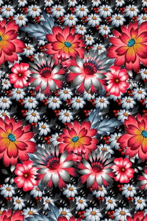 民族风印花华亿平台图片