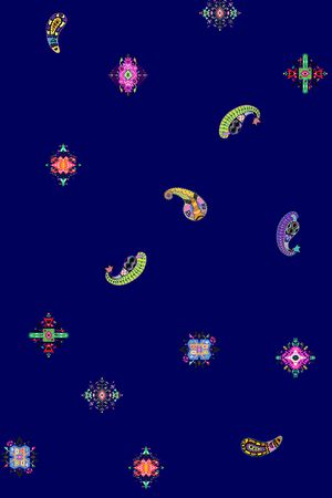 民族风印花华亿平台图片