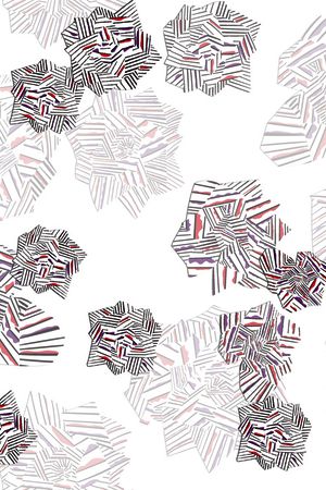 条纹印花华亿平台图片