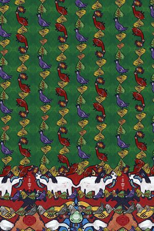 民族风印花华亿平台图片