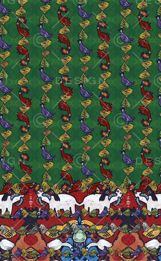 民族风印花华亿平台图片