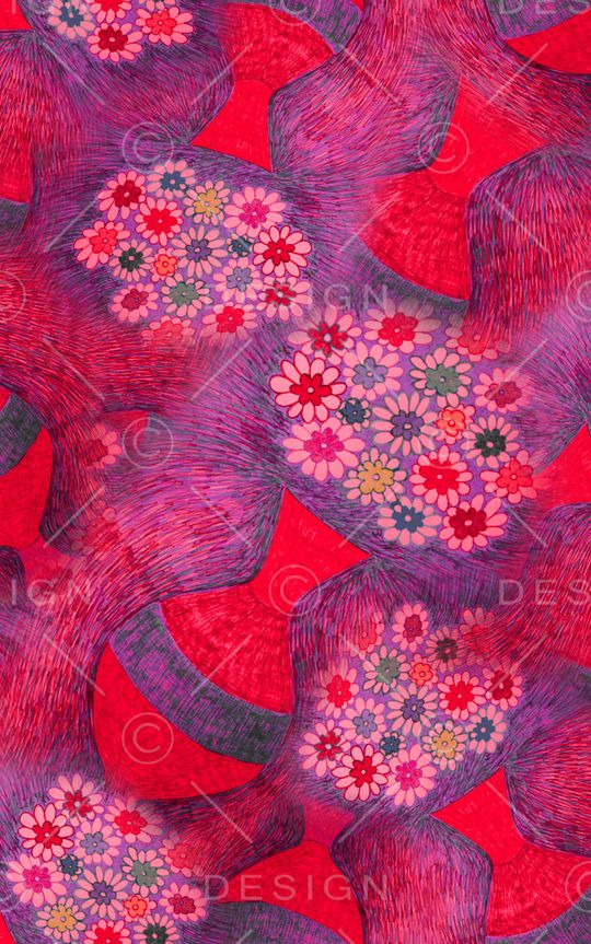 小碎花印花华亿平台图片