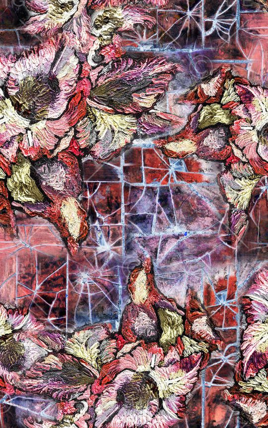 线条印花华亿平台图片