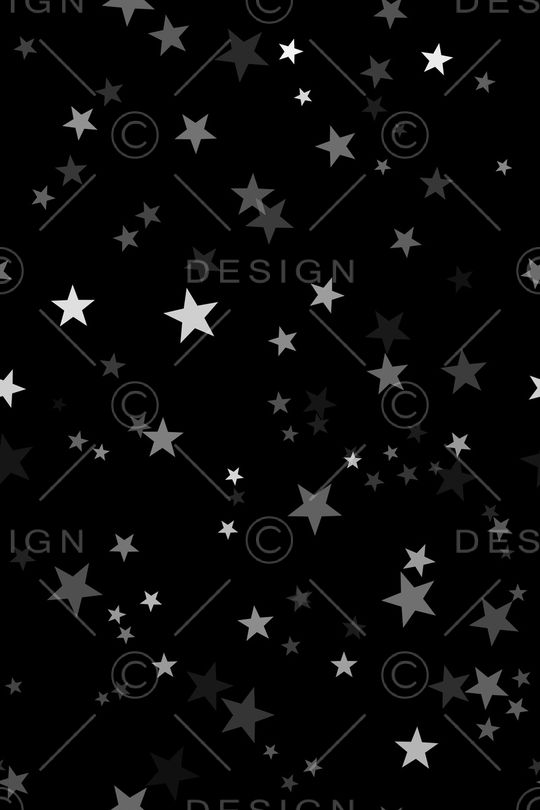 黑底花卉印花华亿平台图片