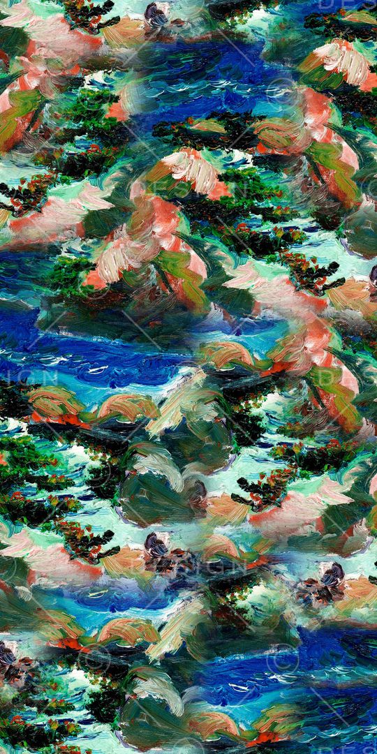 抽象印花华亿平台图片