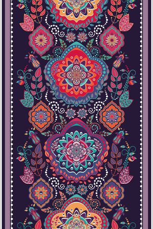 民族风印花华亿平台图片