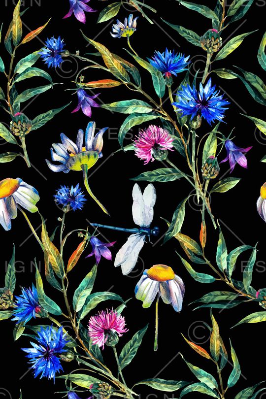 鲜花印花华亿平台图片