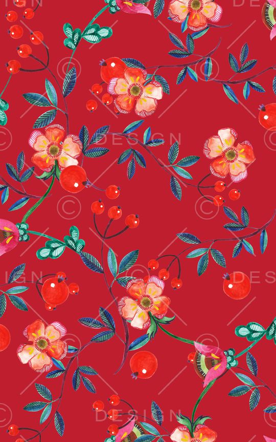 小碎花印花华亿平台图片