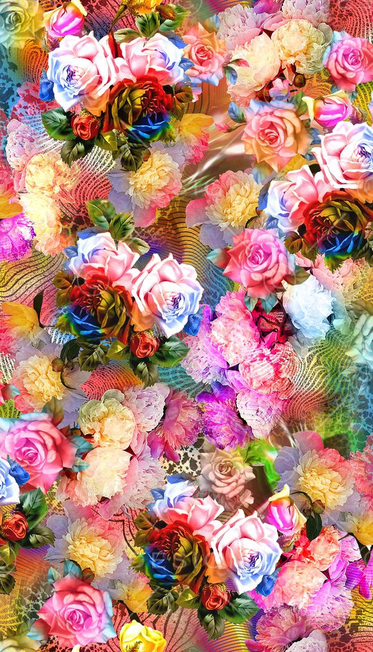 植物印花华亿平台图片