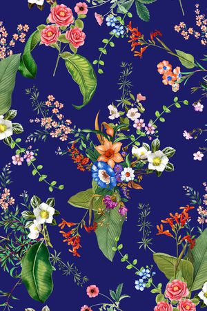 小碎花印花华亿平台图片