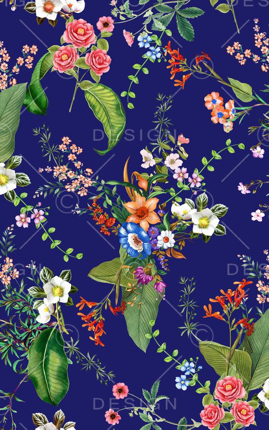 小碎花印花华亿平台图片